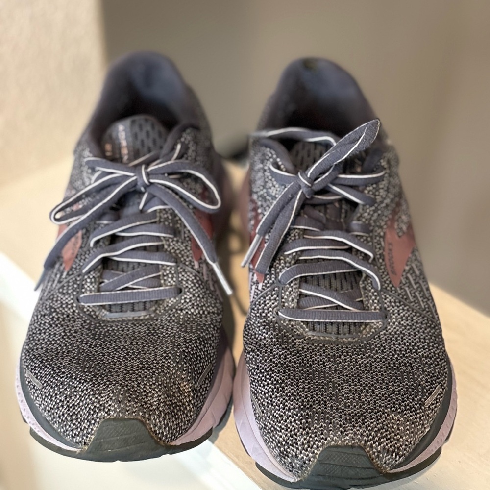 Brooks Adrenaline GTS 21 Shoes Womens Size 10 Gray Running Sneakers 1203291B528 - Picture 6 of 12